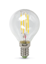 Лампа LED-ШАР-PREMIUM 5,0Вт Е14 220В 450Лм 4000К прозрачная ASD