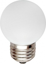 Лампа LED 3вт Е27, белый, шар Feron