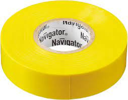 Изолента Navigator 71 105 NIT-B15-20/Y жёлтая  фото 2